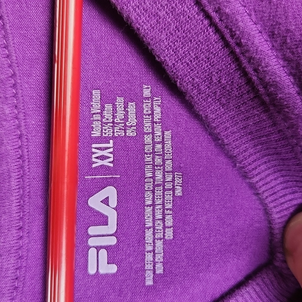 Plus Size Crop Top by Fila size XXL - Picture 3 of 4
